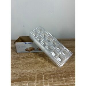 Vintage Tupperware Tupp-a-Cubes Mini Ice Cube Trays with Original Box